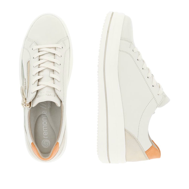 Remonte Artikelnummer D1C01-81 remonte Damen Sneaker cremeweiß-metallic Meist gekauft