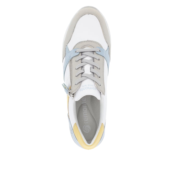 Remonte Artikelnummer D1323-81 remonte Damen Sneaker weiß-grau-blau Limitierter Zeitrabatt