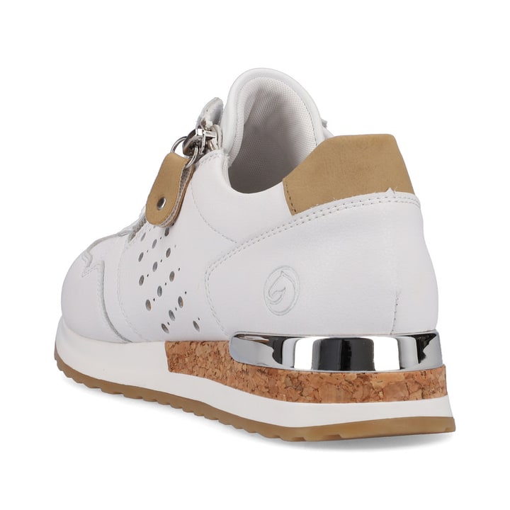 Remonte Artikelnummer R2536-80 remonte Damen Sneaker reinweiß-braunbeige Exklusivangebot