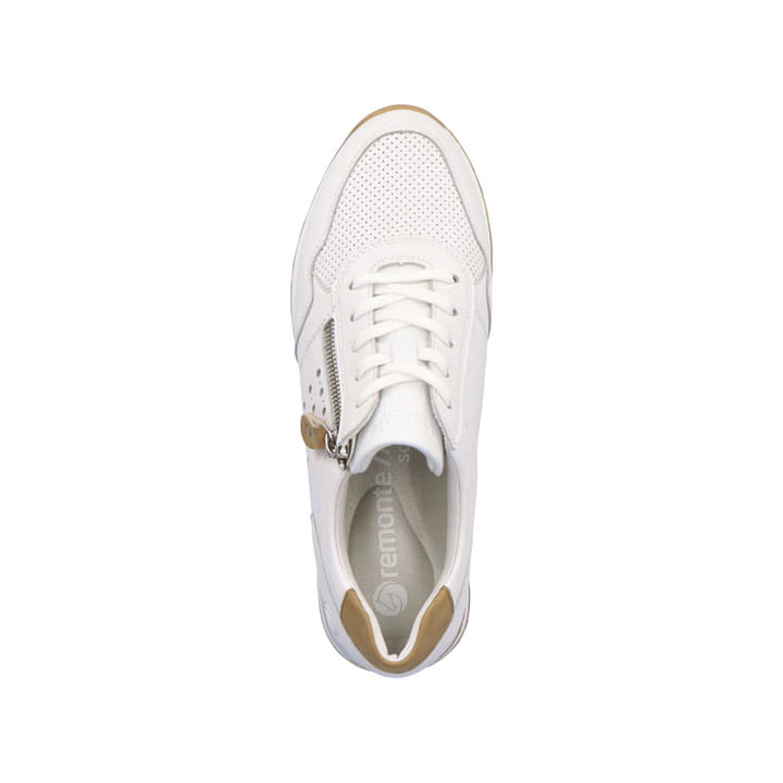 Remonte Artikelnummer R2536-80 remonte Damen Sneaker reinweiß-braunbeige Exklusivangebot
