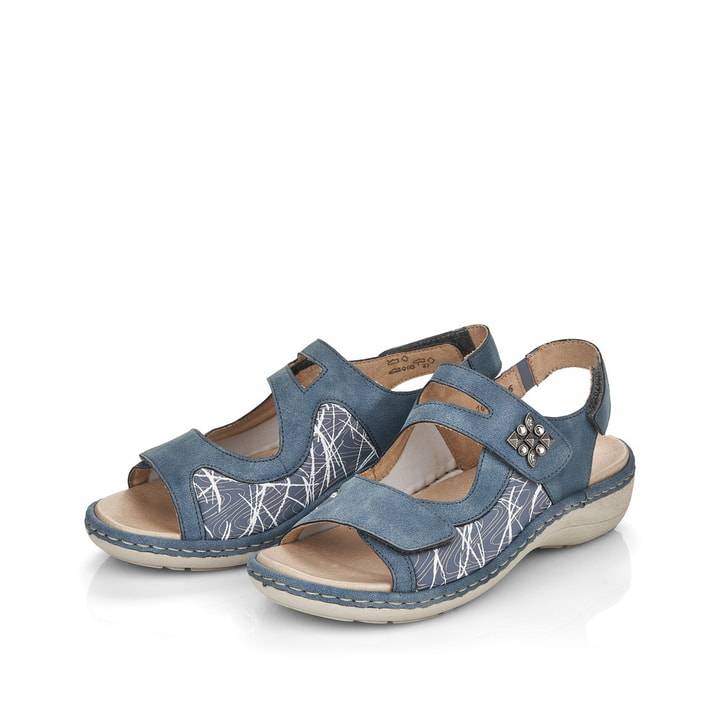 Remonte Artikelnummer D7647-16 remonte Damen Riemchensandalen jeansblau Cyber Monday