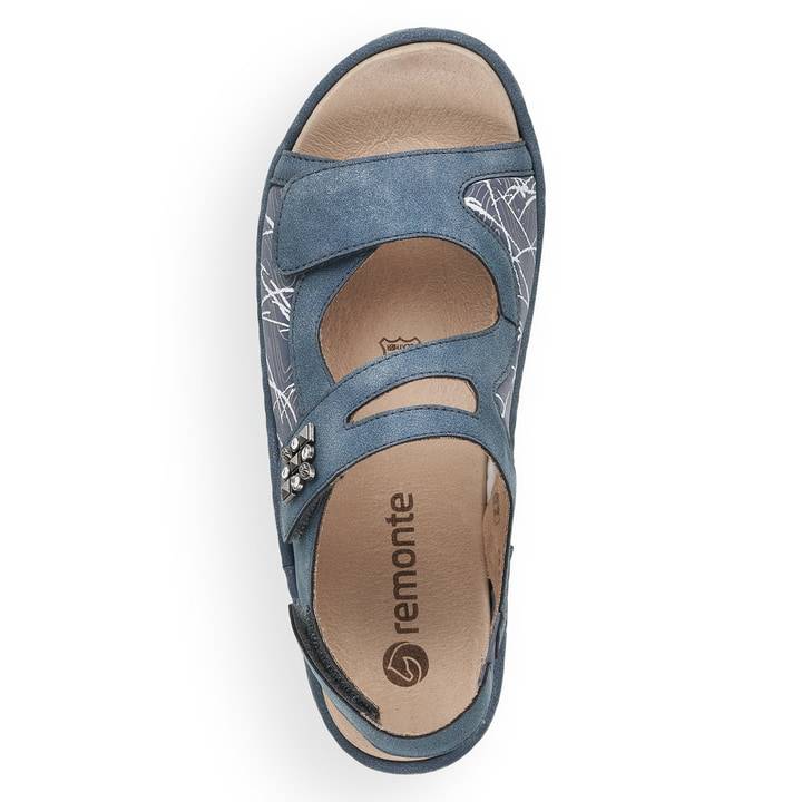 Remonte Artikelnummer D7647-16 remonte Damen Riemchensandalen jeansblau Cyber Monday