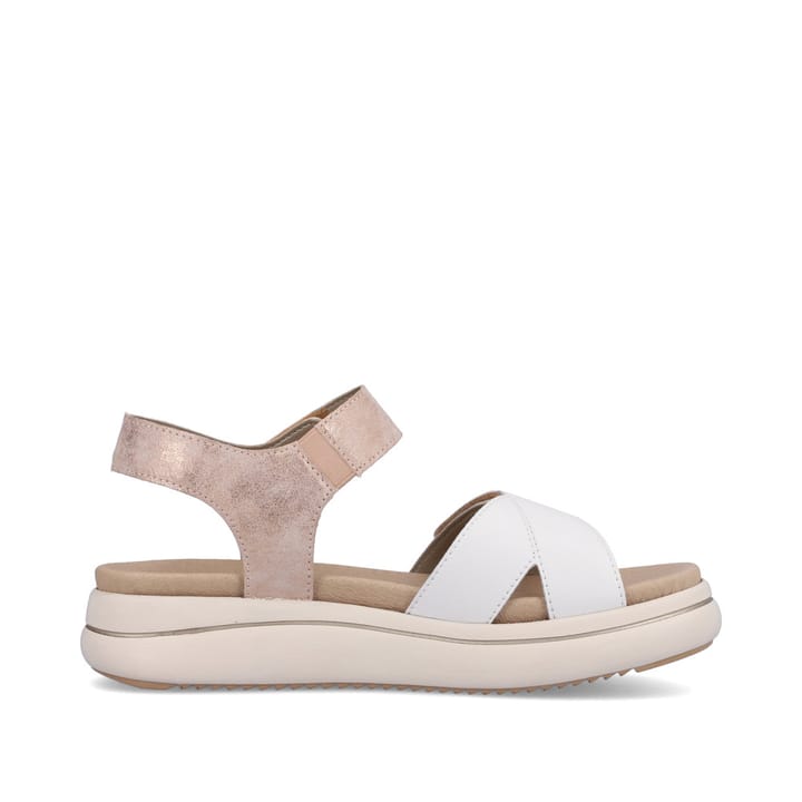 Remonte Artikelnummer D0L52-31 remonte Damen Riemchensandalen rosa-metallic-altweiß Top Angebot