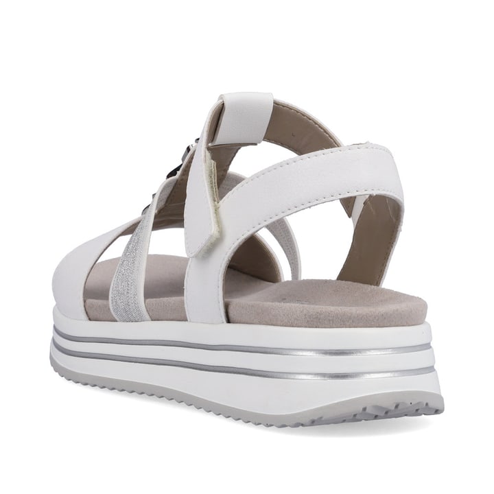 Remonte Artikelnummer R2962-80 remonte Damen Riemchensandalen edelweiß-mondgrau Neueste Mode