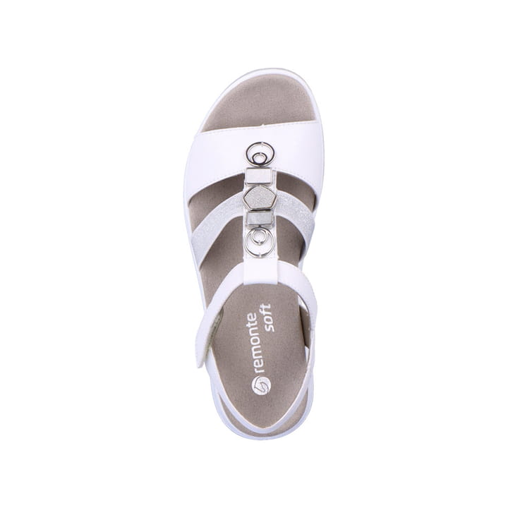 Remonte Artikelnummer R2962-80 remonte Damen Riemchensandalen edelweiß-mondgrau Neueste Mode