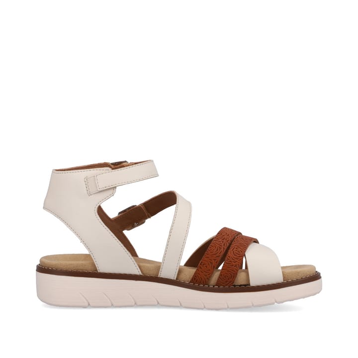 Remonte Artikelnummer D2045-60 remonte Damen Riemchensandalen hellbeige-nussbraun Blitzangebot