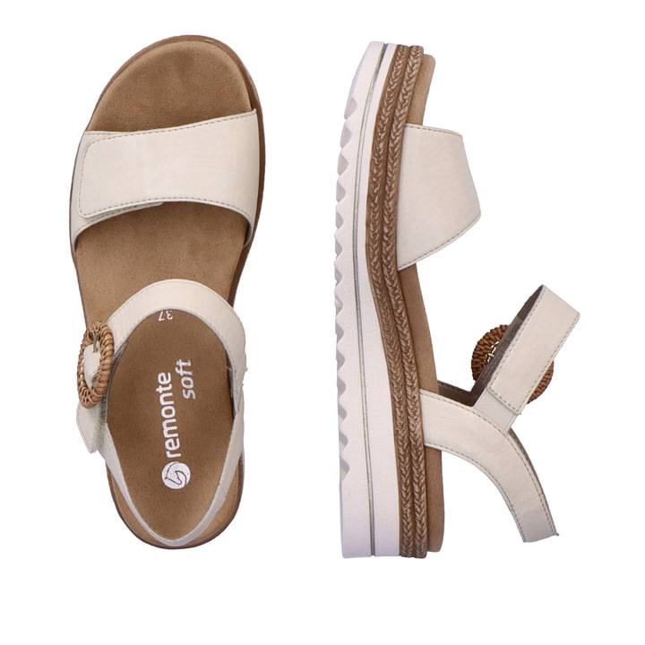 Remonte Artikelnummer D0Q52-60 remonte Damen Riemchensandalen vanillebeige Saisonale Angebote