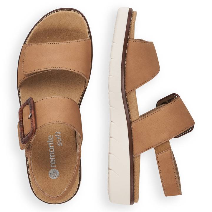 Remonte Artikelnummer D2067-60 remonte Damen Riemchensandalen nussbraun Kauf eins, bekomm eins gratis