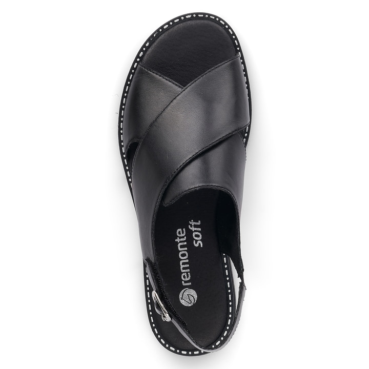 Remonte Artikelnummer D3650-01 remonte Damen Riemchensandalen tiefschwarz Sonderangebote