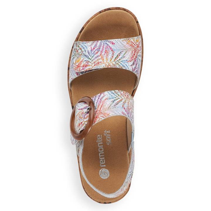 Remonte Artikelnummer R6853-91 remonte Damen Riemchensandalen buntgemustert Riesige Ersparnisse