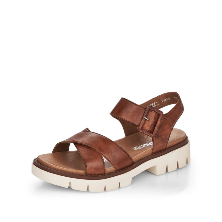 Remonte Artikelnummer D7950-24 remonte Damen Riemchensandalen schokobraun Tiefpreis
