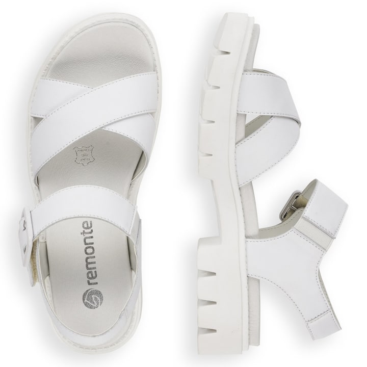 Remonte Artikelnummer D7950-80 remonte Damen Riemchensandalen kristallweiß Kostenlose Rückgabe