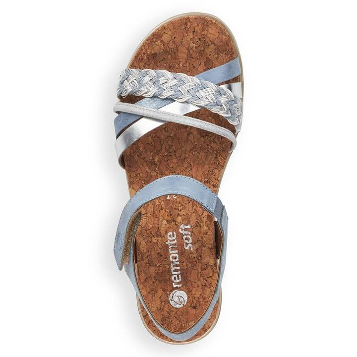 Remonte Artikelnummer D4064-12 remonte Damen Riemchensandalen himmelblau Begrenzte Freigabe