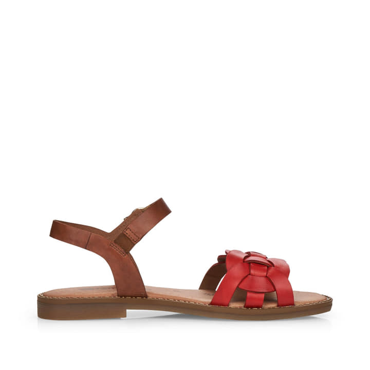 Remonte Artikelnummer D3666-33 remonte Damen Riemchensandalen feuerrot-nussbraun Neueste Stile