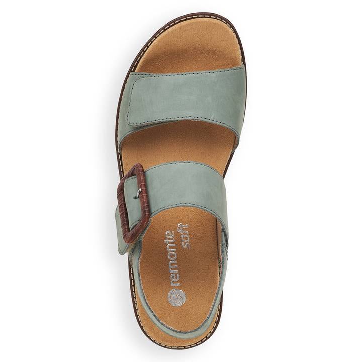 Remonte Artikelnummer D2067-52 remonte Damen Riemchensandalen kaktusgrün Letzter Tag
