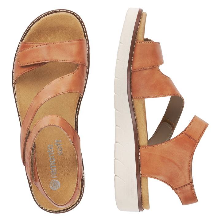 Remonte Artikelnummer D2050-24 remonte Damen Riemchensandalen karamellbraun Nur für heute
