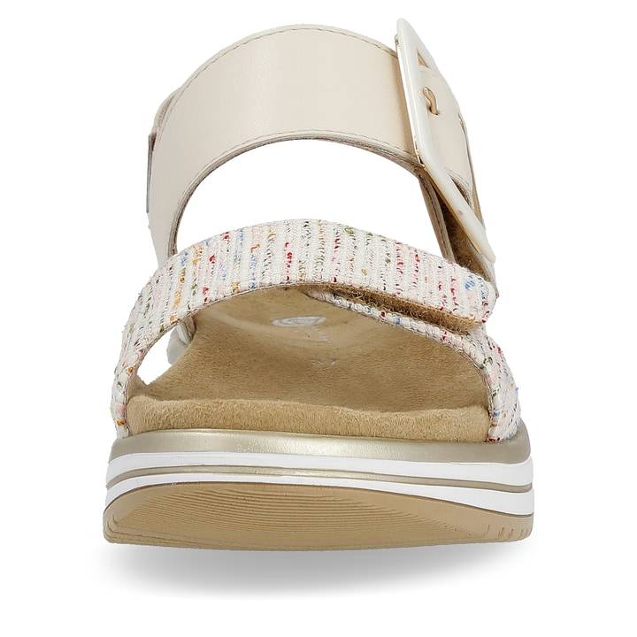 Remonte Artikelnummer D1J53-60 remonte Damen Riemchensandalen vanillebeige-multi Sonderangebot der Fabrik