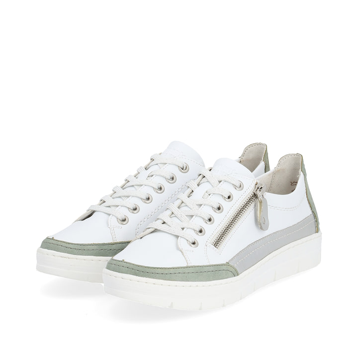 Remonte Artikelnummer D5826-80 remonte Damen Sneaker reinweiß-khakigrün Riesige Rabatte