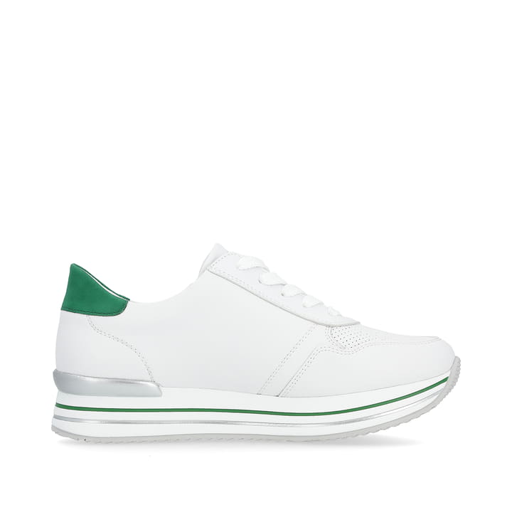 Remonte Artikelnummer D1318-82 remonte Damen Sneaker brilliantweiß-smaragdgrün Clearance-Verkauf