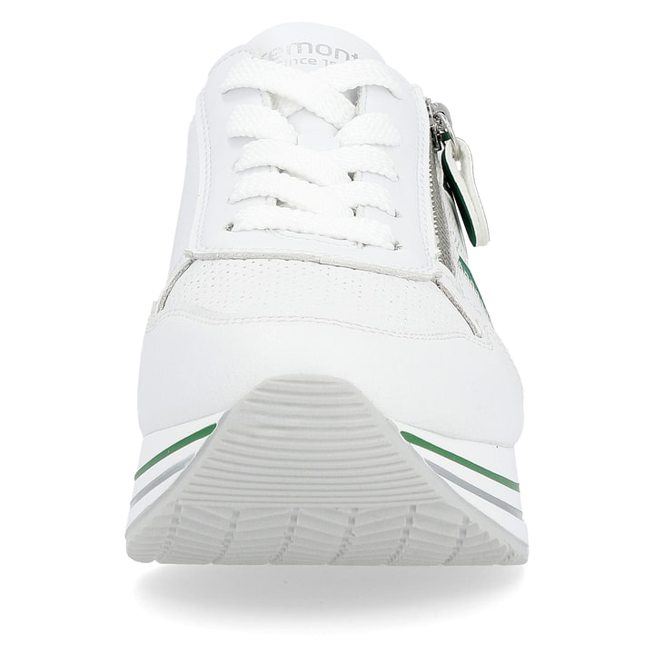 Remonte Artikelnummer D1318-82 remonte Damen Sneaker brilliantweiß-smaragdgrün Clearance-Verkauf