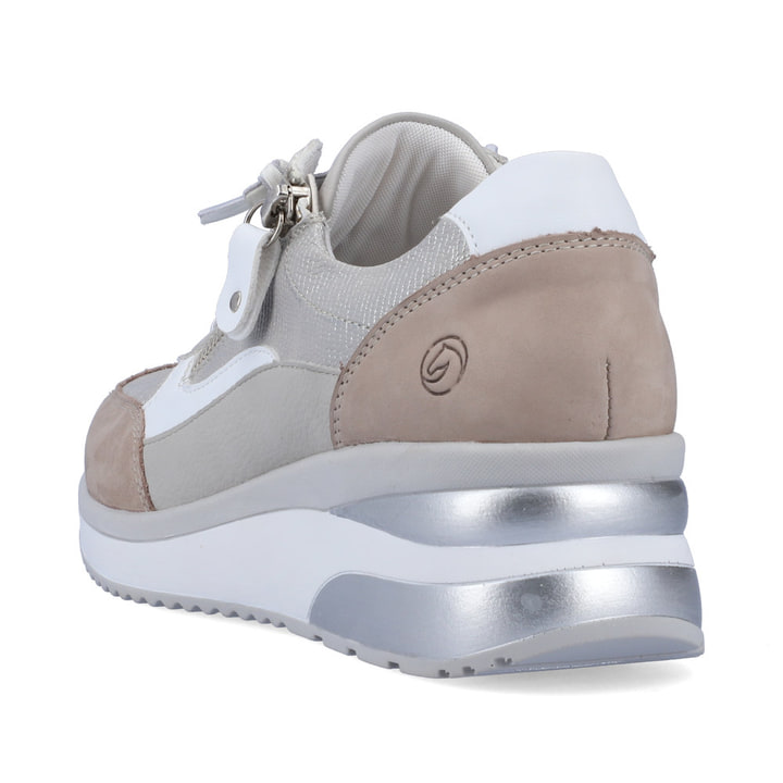 Remonte Artikelnummer D2410-40 remonte Damen Sneaker platingrau-sandbeige Fabrikladen