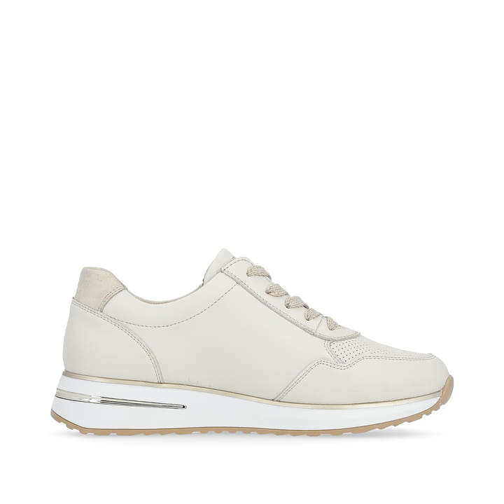 Remonte Artikelnummer D1G00-81 remonte Damen Sneaker cremeweiß-beigemetallic Auslauf