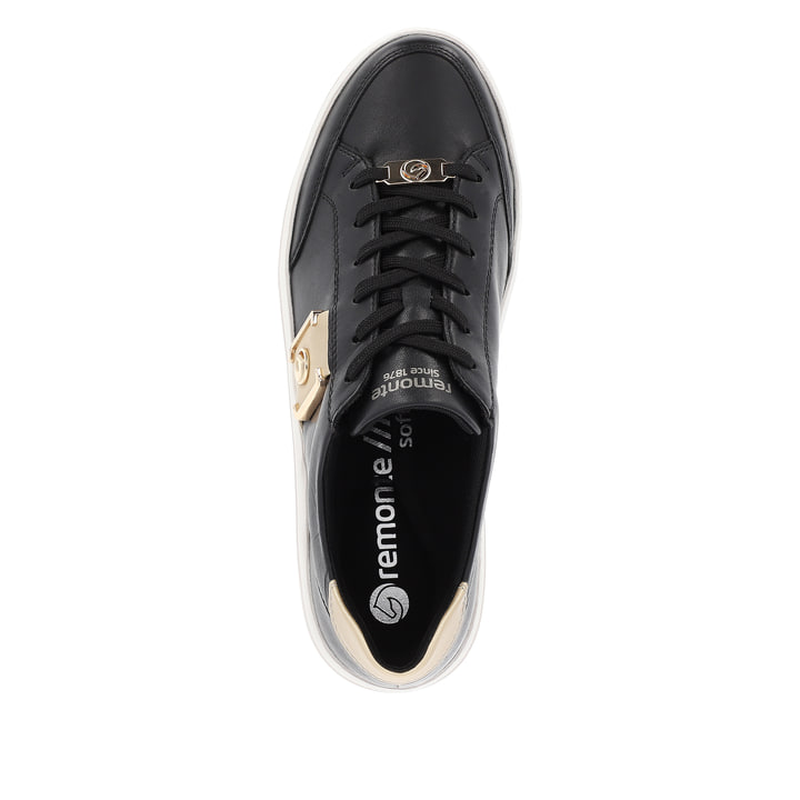 Remonte Artikelnummer D1C02-01 remonte Damen Sneaker tiefschwarz-mattgold Angebote