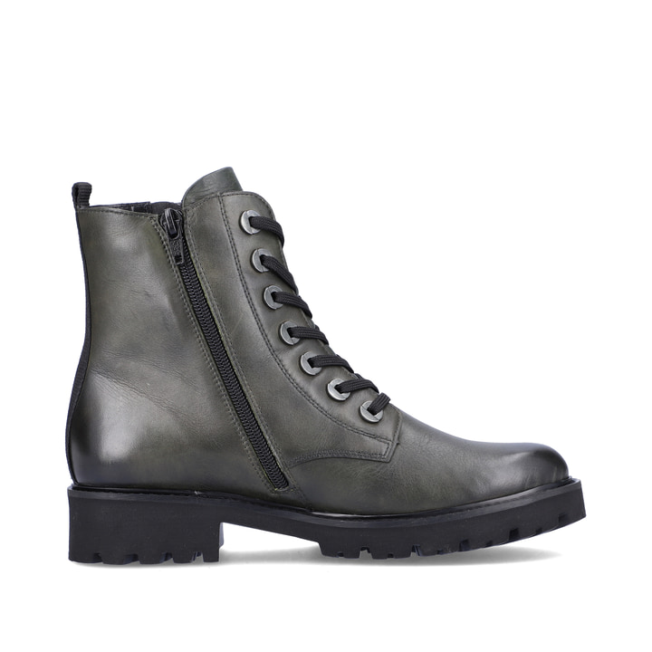 Remonte Artikelnummer D8671-52 remonte Damen Schnürstiefel grüngrau Schlussverkauf