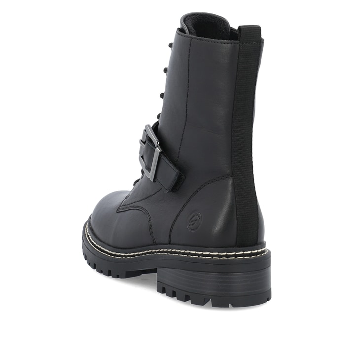 Remonte Artikelnummer D0B78-01 remonte Damen Biker Boots nachtschwarz Günstiger Verkauf