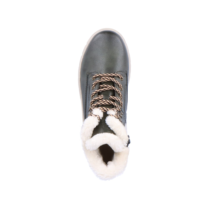 Remonte Artikelnummer D0E71-52 remonte Damen Schnürstiefel grüngrau Fabrikverkauf