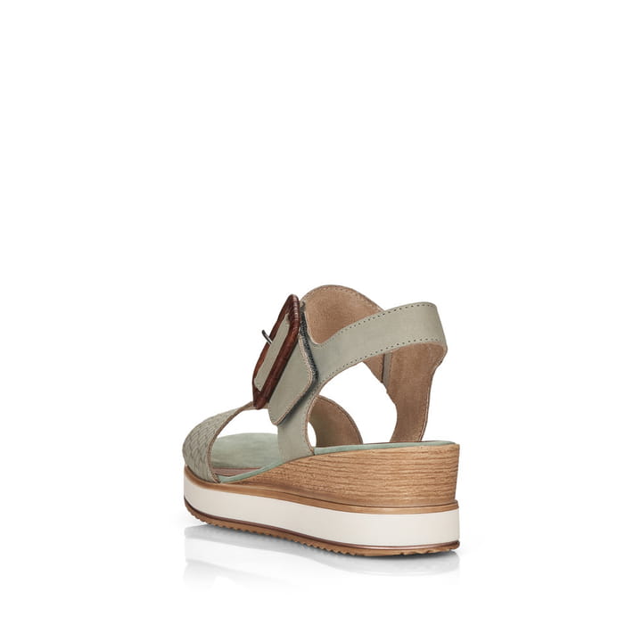 Remonte Artikelnummer D6453-52 remonte Damen Keilsandaletten mintgrün Fabrik Onlineshop