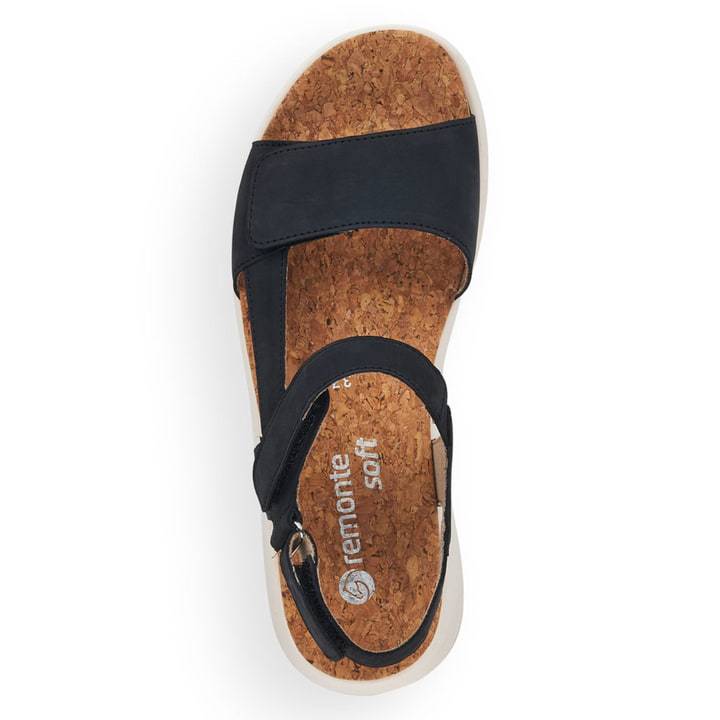 Remonte Artikelnummer D9551-14 remonte Damen Keilsandaletten marineblau Sonderangebot