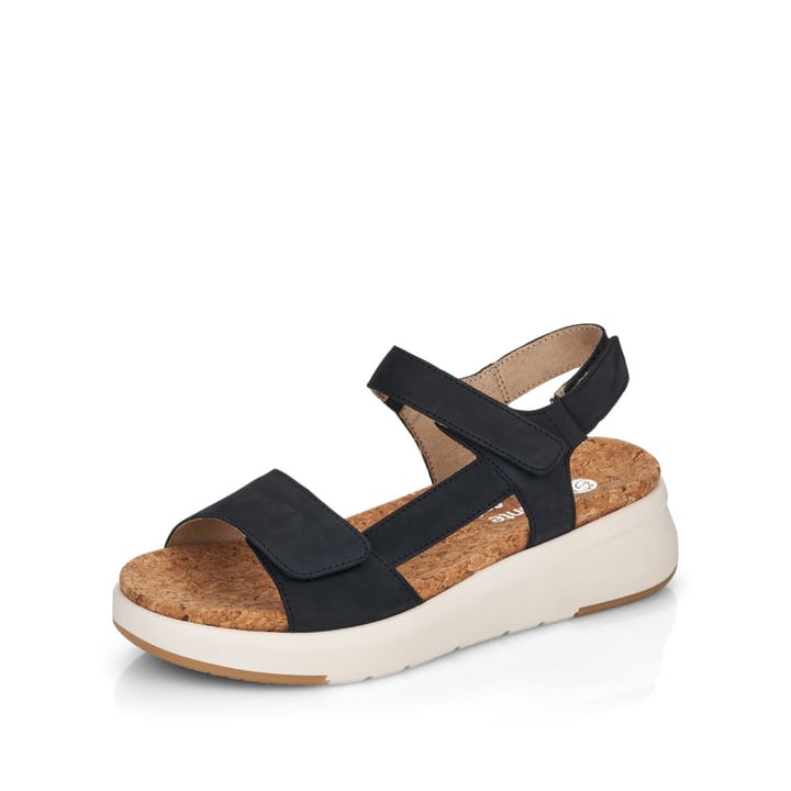 Remonte Artikelnummer D9551-14 remonte Damen Keilsandaletten marineblau Sonderangebot