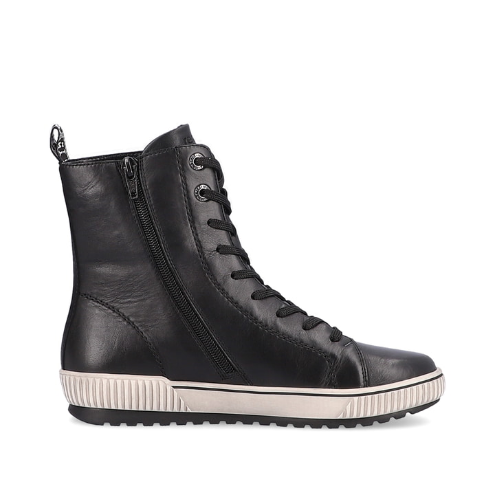 Remonte Artikelnummer D0774-01 remonte Damen Schnürstiefel tiefschwarz Günstig kaufen