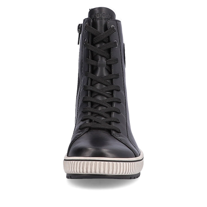 Remonte Artikelnummer D0774-01 remonte Damen Schnürstiefel tiefschwarz Günstig kaufen