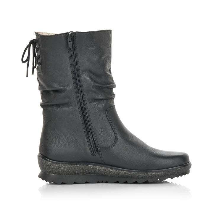 Remonte Artikelnummer R8471-01 remonte Damen Hochschaftstiefel tiefschwarz Großer Ausverkauf