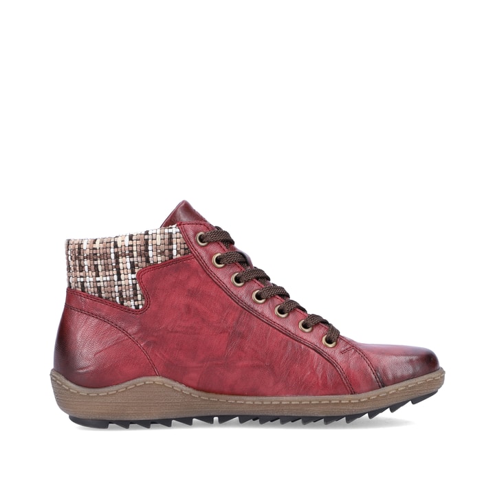 Remonte Artikelnummer R1485-35 remonte Damen Schnürschuhe himbeerrot Weihnachtsangebot