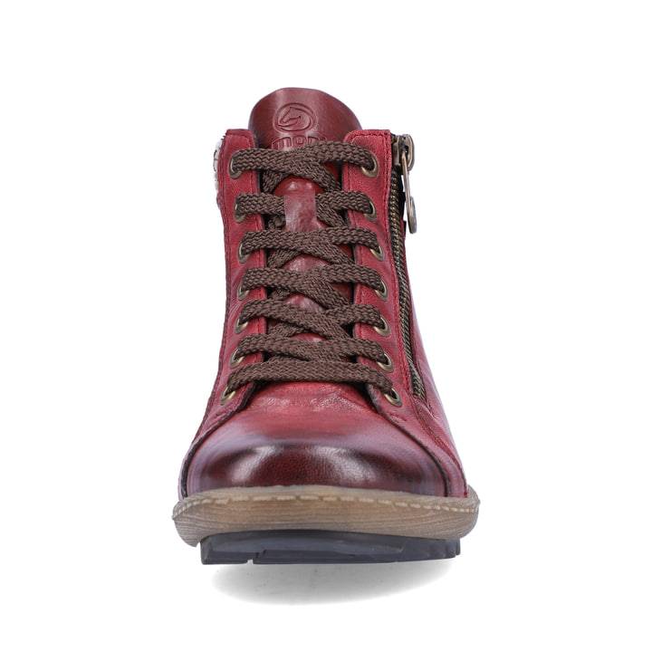 Remonte Artikelnummer R1485-35 remonte Damen Schnürschuhe himbeerrot Weihnachtsangebot
