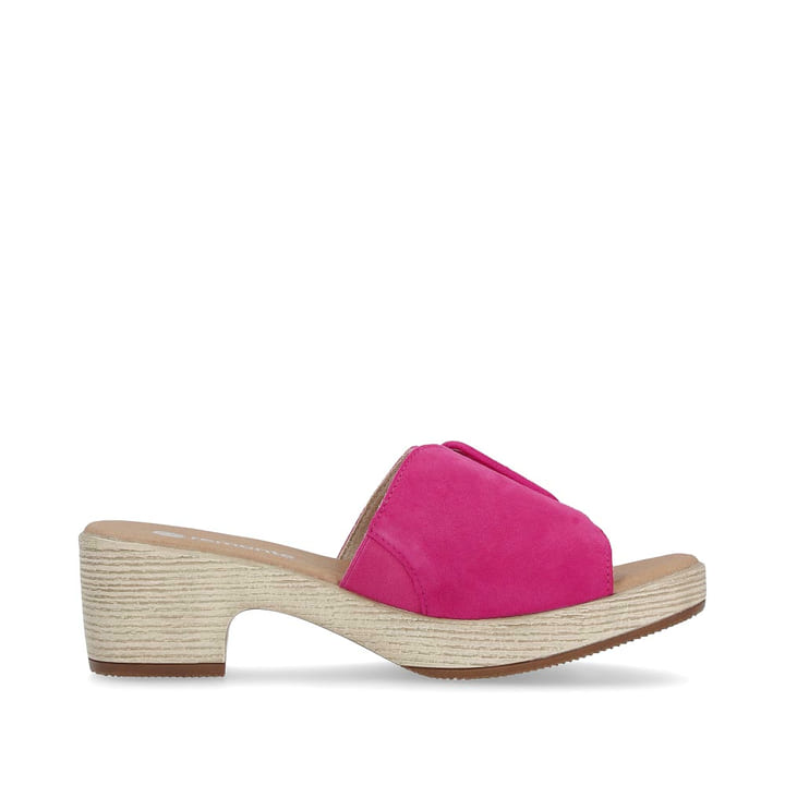 Remonte Artikelnummer D0N56-31 remonte Damen Pantoletten magenta Osterangebot