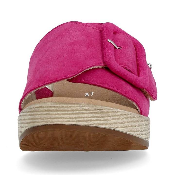 Remonte Artikelnummer D0N56-31 remonte Damen Pantoletten magenta Osterangebot