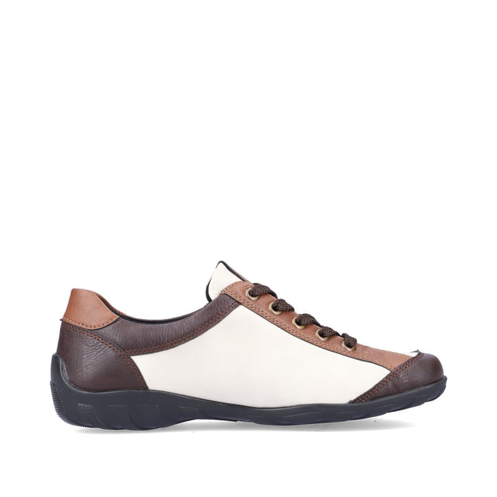 Remonte Artikelnummer R3415-82 remonte Damen Schnürschuhe cremeweiß-schwarz Lagerräumung