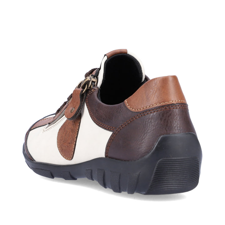 Remonte Artikelnummer R3415-82 remonte Damen Schnürschuhe cremeweiß-schwarz Lagerräumung
