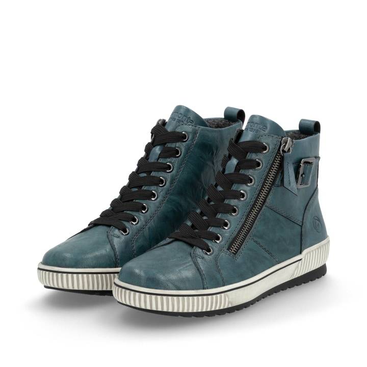 Remonte Artikelnummer D0777-12 remonte Damen Schnürschuhe petrol