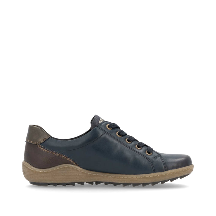 Remonte Artikelnummer R1439-14 remonte Damen Schnürschuhe dunkelblau-braun Blitzangebot