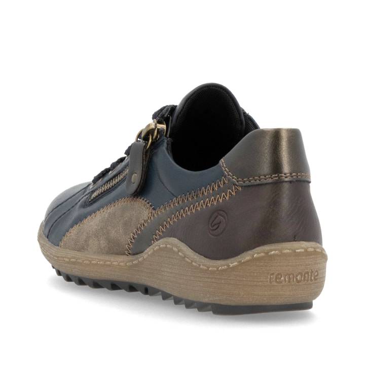 Remonte Artikelnummer R1439-14 remonte Damen Schnürschuhe dunkelblau-braun Blitzangebot