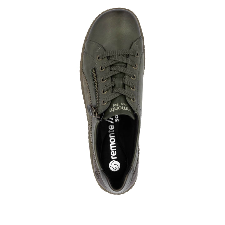 Remonte Artikelnummer R1439-52 remonte Damen Schnürschuhe waldgrün-braun Große Rabatte