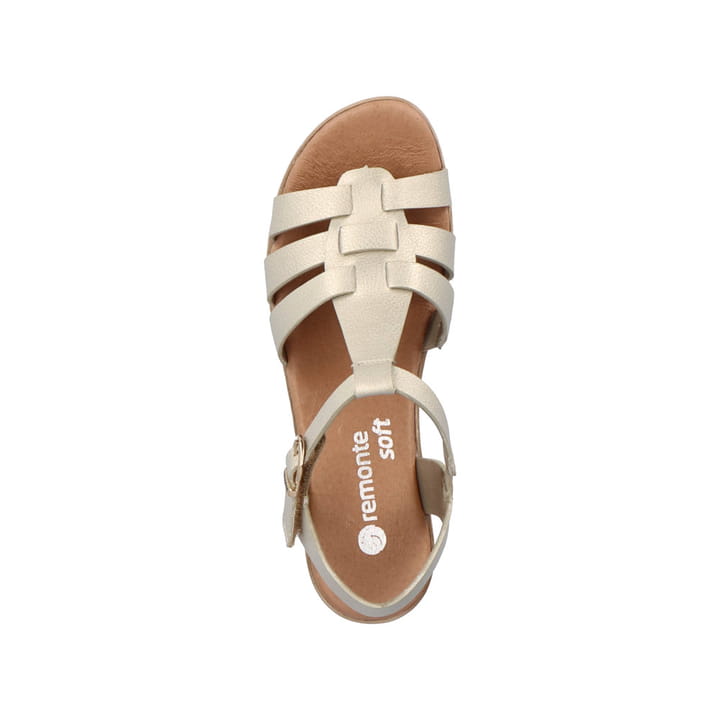 Remonte Artikelnummer D0N50-90 remonte Damen Riemchensandaletten sandbeige Räumungsverkauf