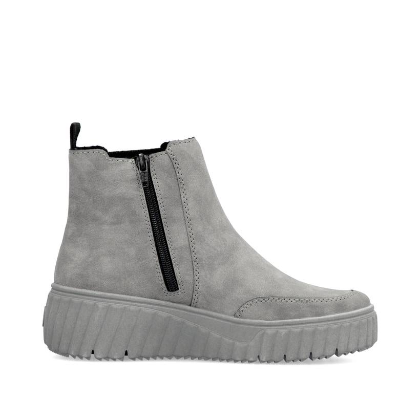 Rieker Artikelnummer N2553-40 Rieker Damen Chelsea Boots mondgrau Riesige Rabatte