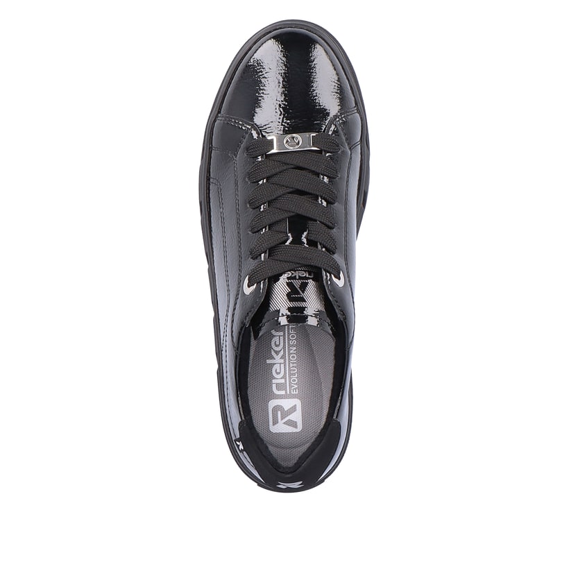 Rieker Artikelnummer W0501-00 Rieker Damen Sneaker Low mattschwarz 50% Rabatt mit kostenlosem Versand