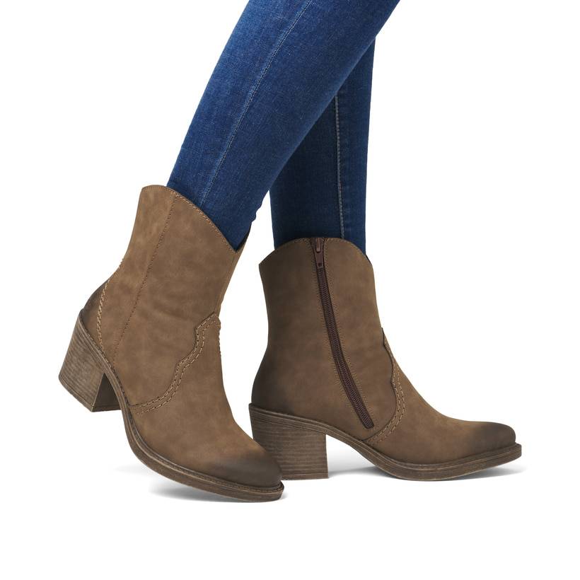 Rieker Artikelnummer Y1251-24 Rieker Damen Stiefeletten holzbraun Black Friday Preise